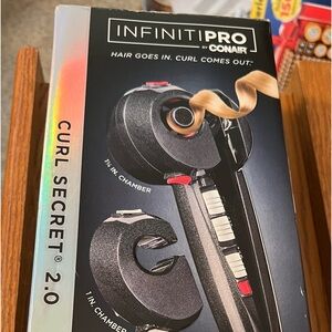 INFINITIPRO by CONAIR CURL SECRET 2.0 Titanium Ceramic Curling Iron